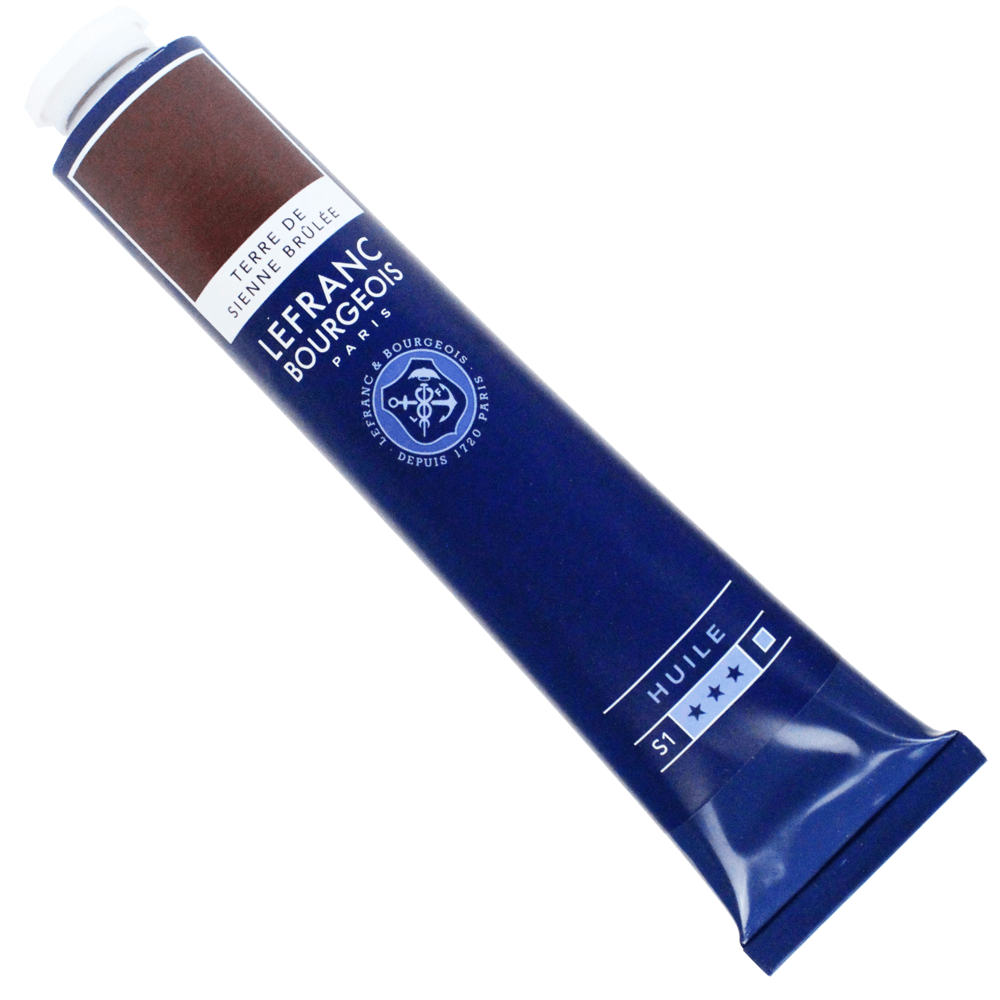 Tinta Óleo Fine Lefranc & Bourgeois 150ml 481 Burnt Sienna
